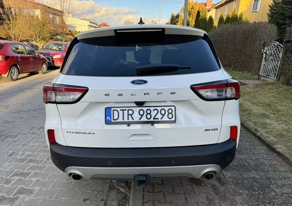 Ford Kuga cena 92900 przebieg: 56878, rok produkcji 2020 z Trzebnica małe 37